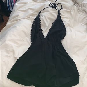 black romper